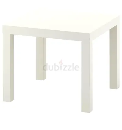 Ikea side table, 55x55 cm, white