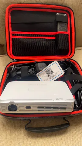 Merlin Portable Mini Projector with Carrying Case