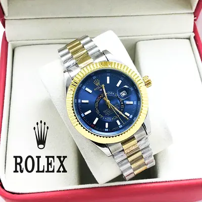 Rolex Sky-Dweller – Deep Blue Dial – Two-Tone Gold