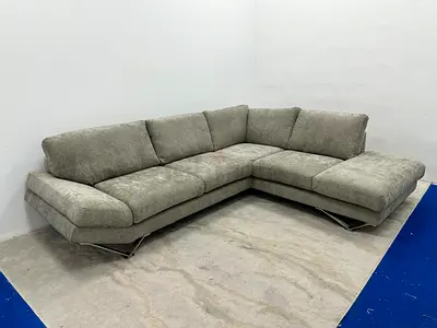 Natuzzi brand lshape comfortable sofa