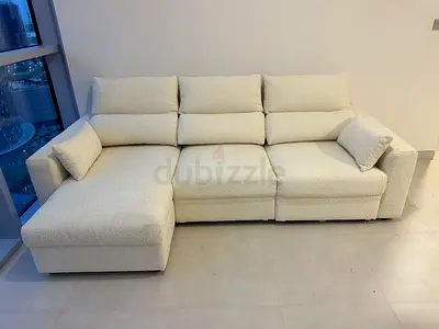 L-Shape Sofa Bed with Storage. Very comfortable and stylish design. Left and right fitting
