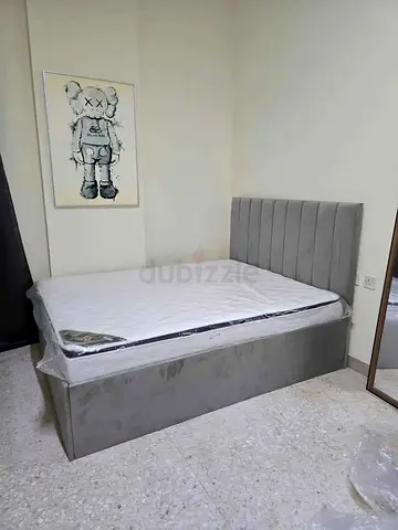 Stylish King Size Bed with Storage