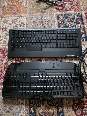 Gaming Keyboards. Lightly Used. AED 220 For Both. Free Delivery