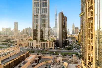 Luxury 2BR + Maid | Fully Furnished | Burj Khalifa View | Vacant