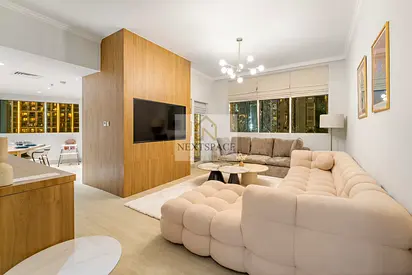 Luxury Renovated 2BR + Maid | Fully Furnished | Burj Khalifa View | Vacant