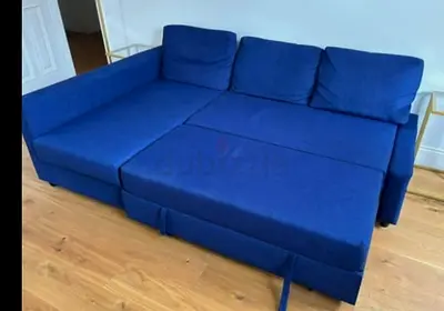 Comfortable Blue Sofa Bed