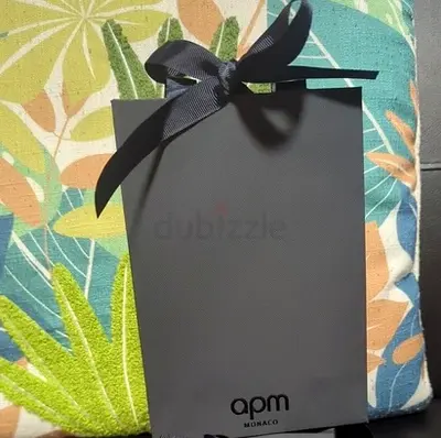 BRAND NEW with box sterling silver 925 APM Monaco earrings