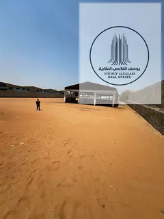 For Rent: 45,000 sq ft Industrial Yard with Shade Structure and Worker Accommodation - Umm Al Quwain