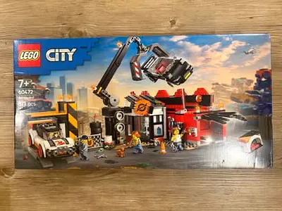 BARGAIN BRAND NEW LEGO 60472 CITY SCRAPYARD