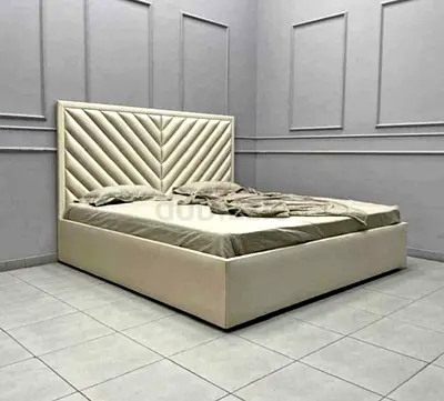 Stylish King Size Bed Frame with Elegant Headboard