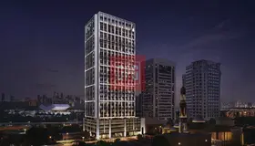 Furnished Office | Binghatti Twilight | Canal &amp; Skyline Views