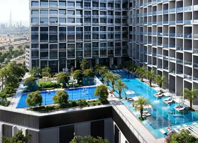 1BR Apartment in Binghatti Cullinan | 875 Sq.ft | Main Street & Amenities View | Price AED 1,475,000 | AED 1,032,000 Down Payment | Interest-Free Ins