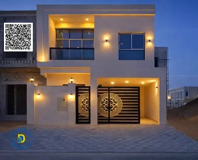 In Zahia, a luxurious villa with 6 rooms and a rooftop terrace, located on a main street, for those who appreciate luxury and high-end finishes.