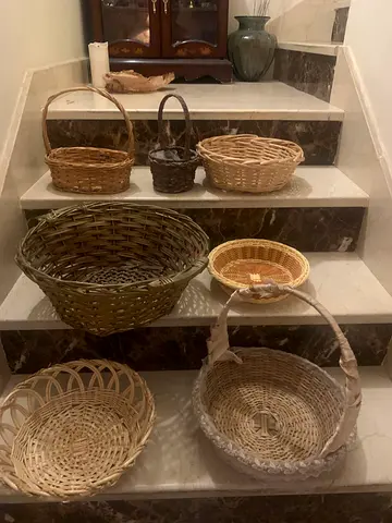 Cane baskets