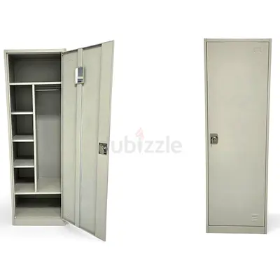 Metal Storage Cabinet with Shelving
