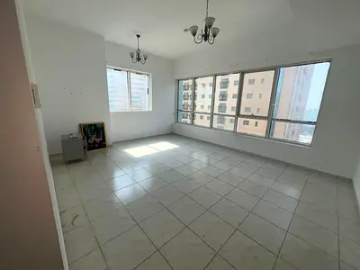 3BR apartment for rent in Al Taawun, 3 bathrooms, spacious layout, family friendly area close to services and transport.