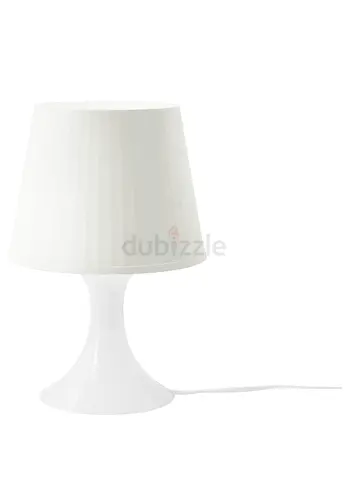 Ikea table lamp, 29 cm, white