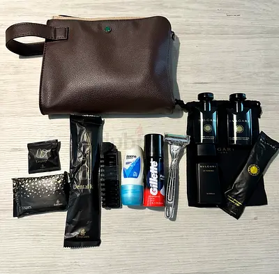 Emirates First Class Travel Set BVLGARI