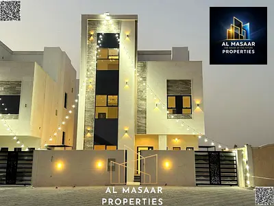 With a down payment of less than 10% | Own a luxury villa in Al Helio 2, Ajman | 6 bedrooms and a master roof terrace at a competitive price