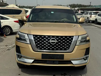 Nissan patrol 2016 look 2020 gold color GacC calen car