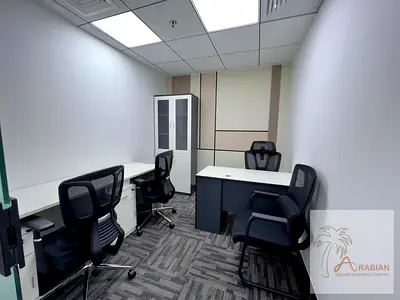 Furnished Office in Bur Dubai - Ready Ejari + Dewa Free | Prime Location near Burjuman Mall