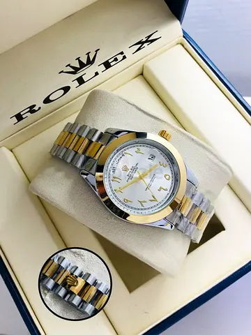 Rolex Day-Date 40 – Silver Dial – Eastern Arabic Numerals