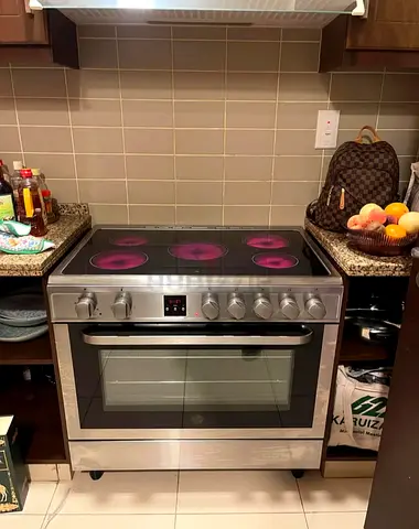 Hoover 90×60 cm 5 Hobs Full Electric Ceramic Cooker Range