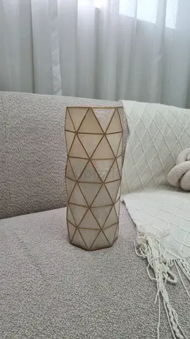 Geometric Design Decorative Vase