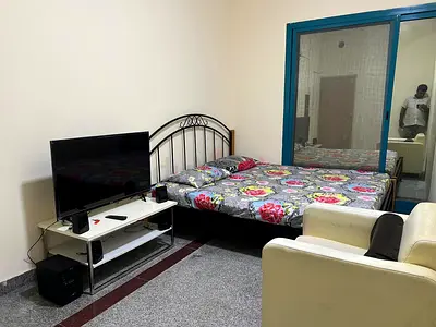 Spacious Partition Room with LED TV for Indian Couples or Working Ladies with Balcony