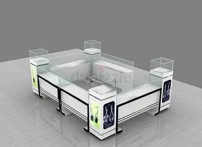 Modern Minimalist Jewelry  Watch Display Kiosk
