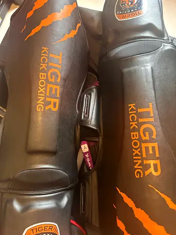 Tiger Kick Boxing Shin Guards