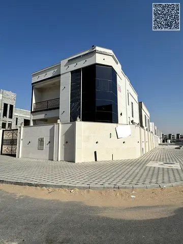 فيلا زاوية جديدة كلياً بست غرف نوم رئيسية للإيجار في الباهية، عجمان