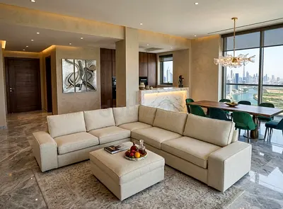 Modern L-Shape Corner Sofa – Very comfortable and stylish design, perfect for living rooms and famil