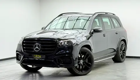 2024 Mercedes Benz GLS580 4MATIC Night Package, 2029 MB Warranty + Service Pack, 7 Seater, GCC