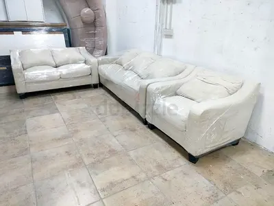 Comfortable 3-Seater and Loveseat Sofa Set