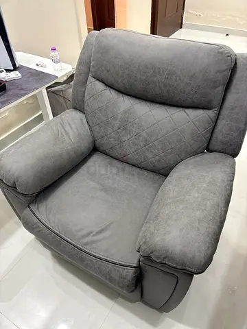 Comfortable Grey Armchair