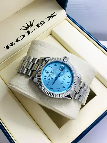 Rolex Datejust 41 – Sky Blue Dial – Eastern Arabic Numerals