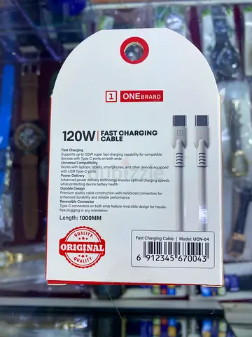 One Brand 120W Fast Charging Cable