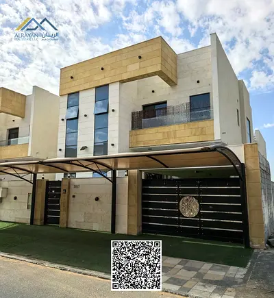 A unique opportunity to rent a luxurious residential villa with exquisite finishes and world-class amenities in the heart of Ajman, Al Yasmeen area, n