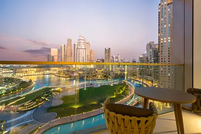 Luxury 2BR | Burj Khalifa Views | Work Desk & Kids Play Area | All Bills Included