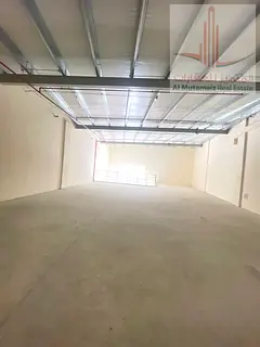 For sale in Ajman, a large factory in Ajman Industrial Area 1. Land area 63,300 sq ft. Ground floor