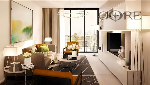 شقة بغرفة نوم واحدة | بوابة الجولف 2 | مفروشة | إطلالات على الجولف والمنتزه