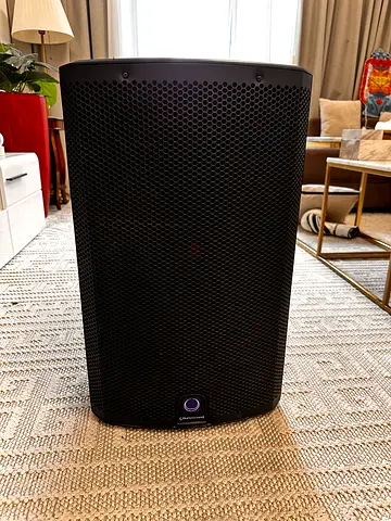 Turbosound iQ15 is a 2500-watt 2-way 12 powered loudspeaker