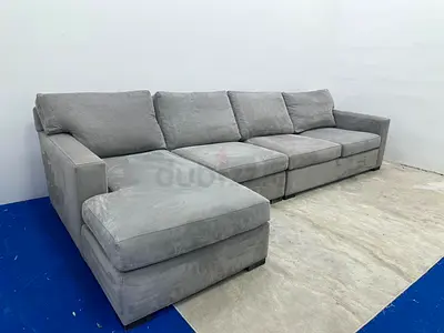 Cratebarrel lshape 4 Seater sofa