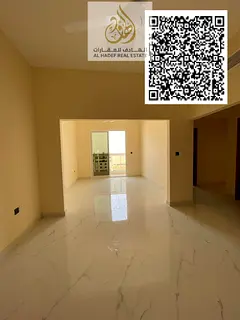 Two bedrooms and a living room with three bathrooms and a balcony. First occupancy. .Two master bedr