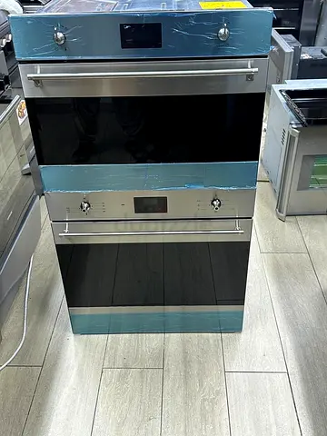 Smeg built in electric oven and microwave oven set 60cm excellent condition perfect working