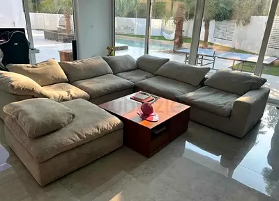 Comfortable pan Emirates Pianca corner modular sofa