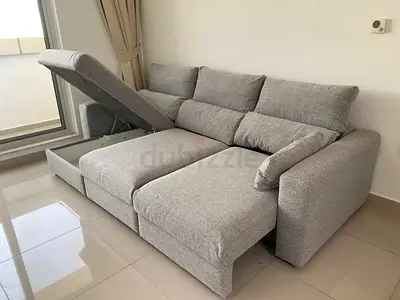 L shape eskilstuna sofa bed