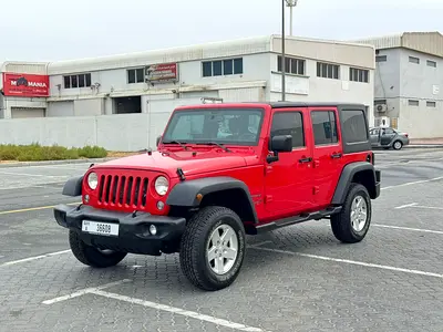 Jeep Wrangle  Unlimited 2014 Gcc Free accident Like Original Condition