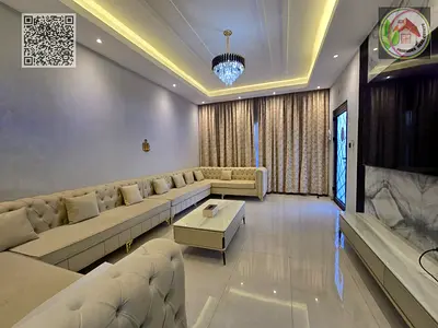 Villa for rent in Al Yasmin area | Fully furnished | Close to Mohammed Bin Zayed Road | Close to a park | Close to all services